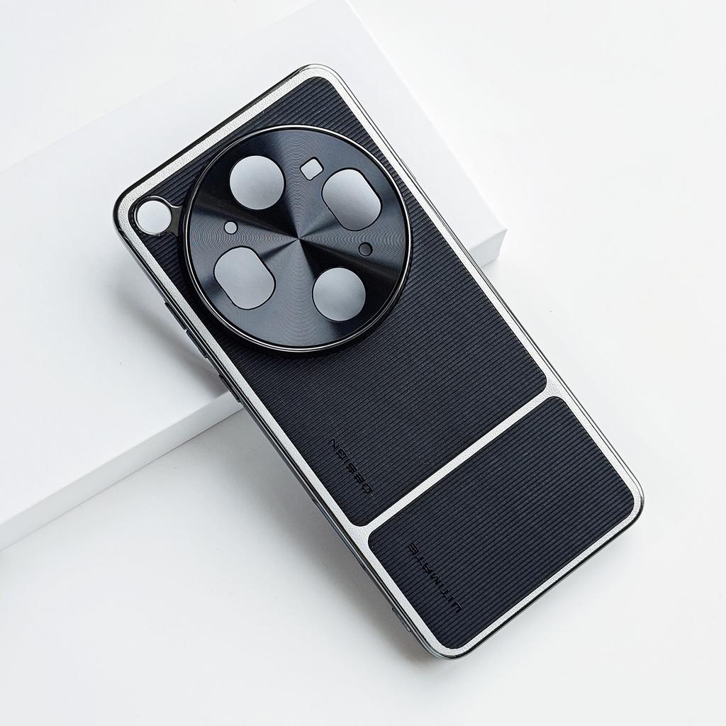 For Oppo Find X9 Ultra Case Sleek Delicate Ultimate Design Leather Comfortable Grip Heat Dissipation Fashionable Cover