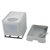 Cat Litter Box Fully Enclosed Drawer Type Prevent Leakage Large Space Kitten Toilet Box for Indoor Gray