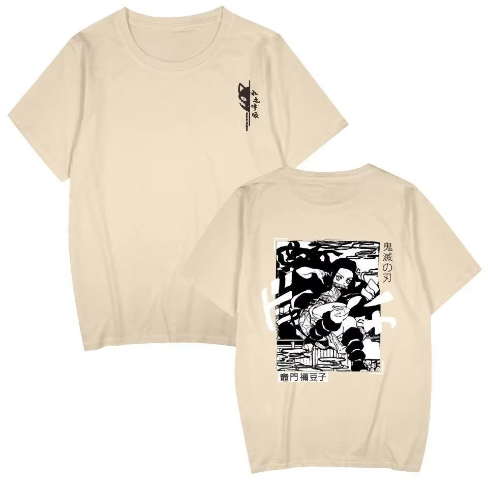 Americký design Krátký rukáv T Podzim Zima Matematický vzorec Hodinový potisk Pánské a Dámské Univerzální topy Dámské oblečení