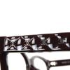 Excellent CHANEL Glasses Matelasse COCO Mark Color Lens Dark brown Women 3443-S-A Used