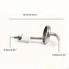Toilet Seat Top Cover Hinges Fittings Replacement Universal Accessories and Screw Bolts