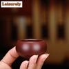 2pc/lot Yixing Boutique Purple Clay Teacup Raw Ore Zhu Mud Handmade Tea Bowl Master Tea Cup Customized Tea Set Accessories 50ml