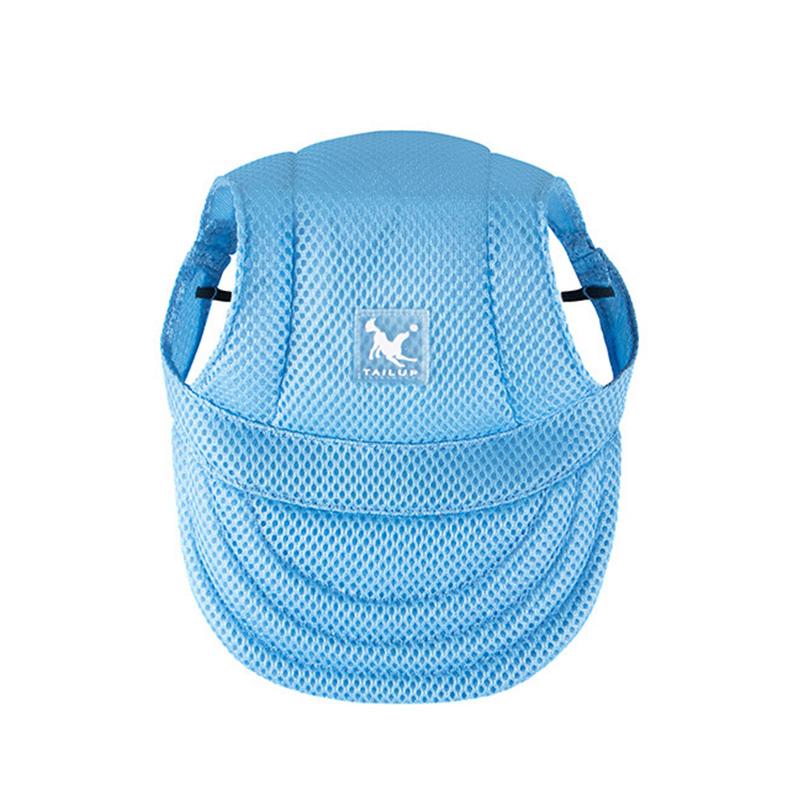 Sommer-Hundekappe, verstellbar, für Welpen, Baseballmütze mit Ohrlöchern, Outdoor-Sport, Haustier-Sonnenhut, Chihuahua, französische Bulldogge, Visierhut