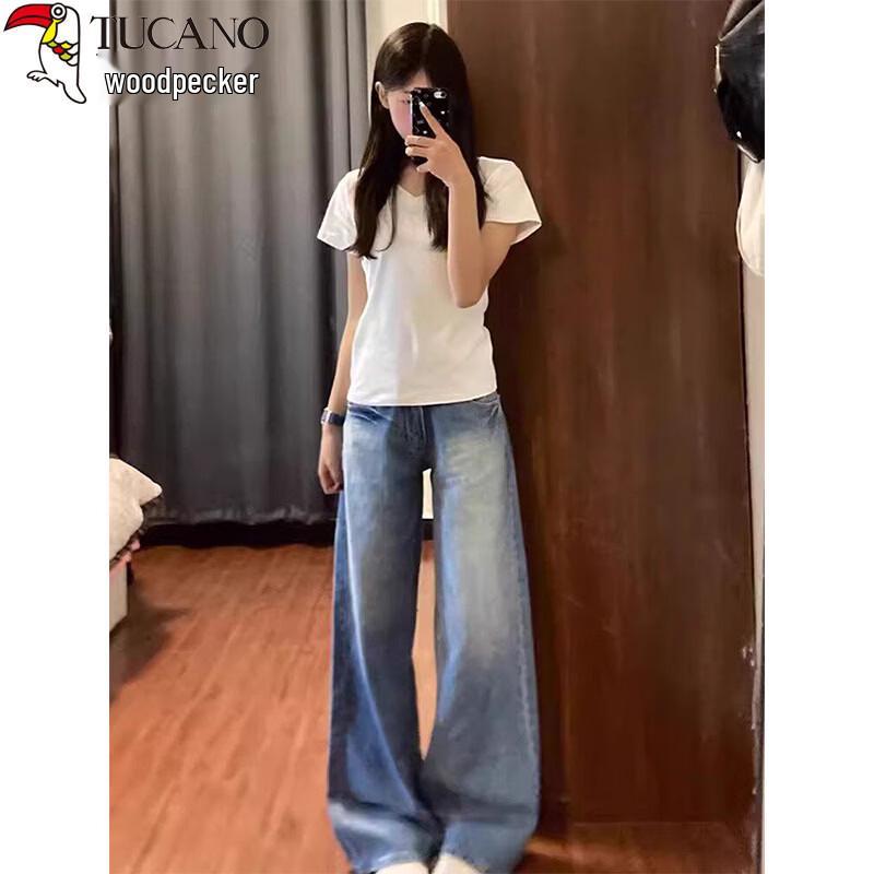 Women's V-Neck Slim Fit Cotton Short Sleeve T-Shirt