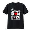 Senior Mom 2026 T Shirt Class Of Graduation Graduate S Vintage Washed Graphic Slightly Versatile Top For Everyday Wear