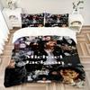 Michael Jackson Timeless Legend Print 3Pcs Bedding Setduvet Cover With 2 Bedropillowcase Home Birthday Gift