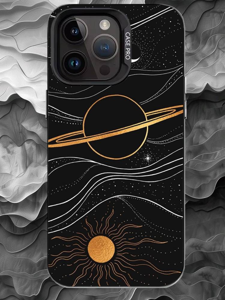 A-astrology Phone Case For iPhone 17 16 15 14 13 12 11 Pro Max Plus Silver Matte Black Cover