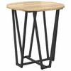 Side Table Set 2 Pcs Sonoma Oak & Black
