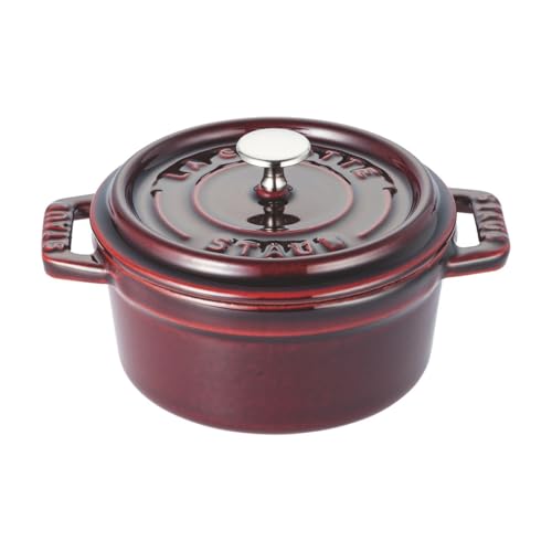 

STAUB 40509-805-0 Cocotte Round 10cm Grenadine red