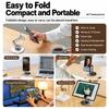 Rotatable Magnetic Desktop Phone Stand Adjustable Desk Phone Mount Foldable Phone Holder