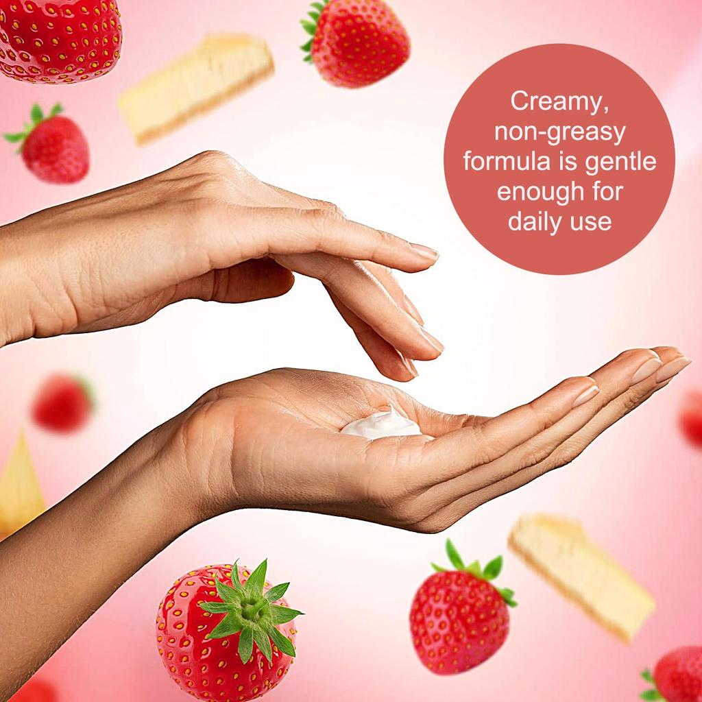 Strawberry Cake Nourish Face Cream-Deeply Moisturizing And Nourishing Face-Suitable For All Skin Types, 100ml