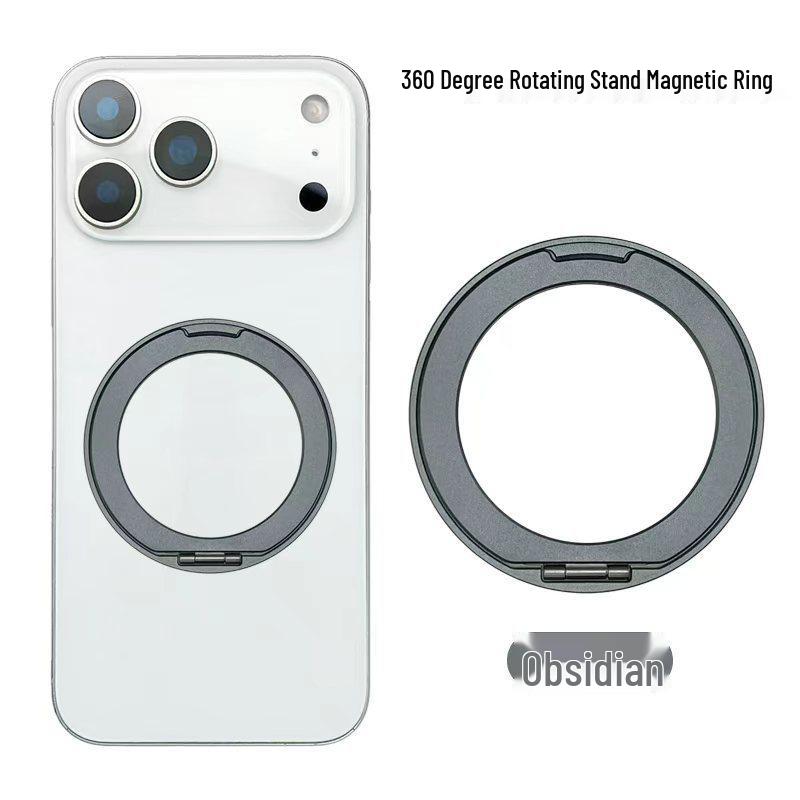 360° Rotating Magnetic Phone Holder & Ring Stand