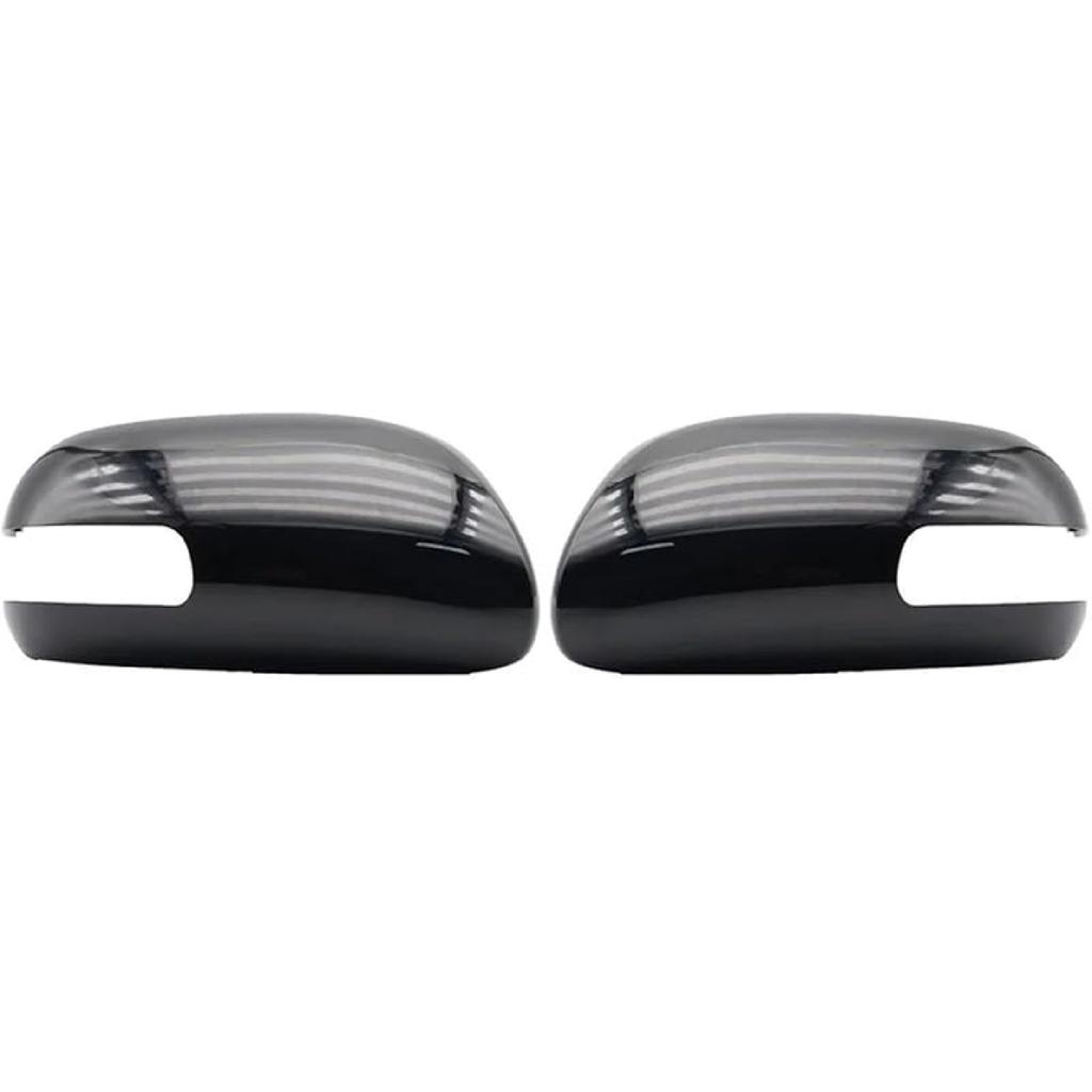 Wing Mirror Cover 2Pcs for Toyota for Corolla Altis E150 2007 2008 2009 2010 2011 2012 2013 Rearview Mirror Cap Shell Cover Housing Wing Side Mirror