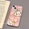 Korean cute puppy applies to apple 14 mobile phone case airbag couple iphone15promax new 11 silicone