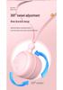 USB Rechargeable Neck-Hanging Mini Fan with Silicone Strap - Portable Summer Cooling Solution