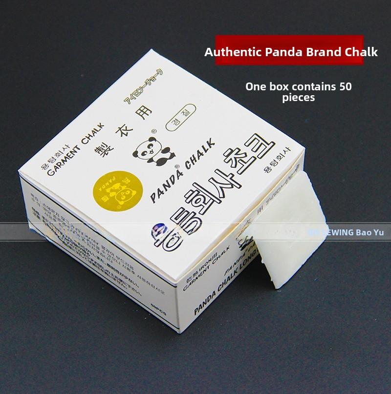 Panda Brand Tailor's Chalk White Sewing Wax Fabric Marking Powder High Quality Dressmaking Sewing Tool