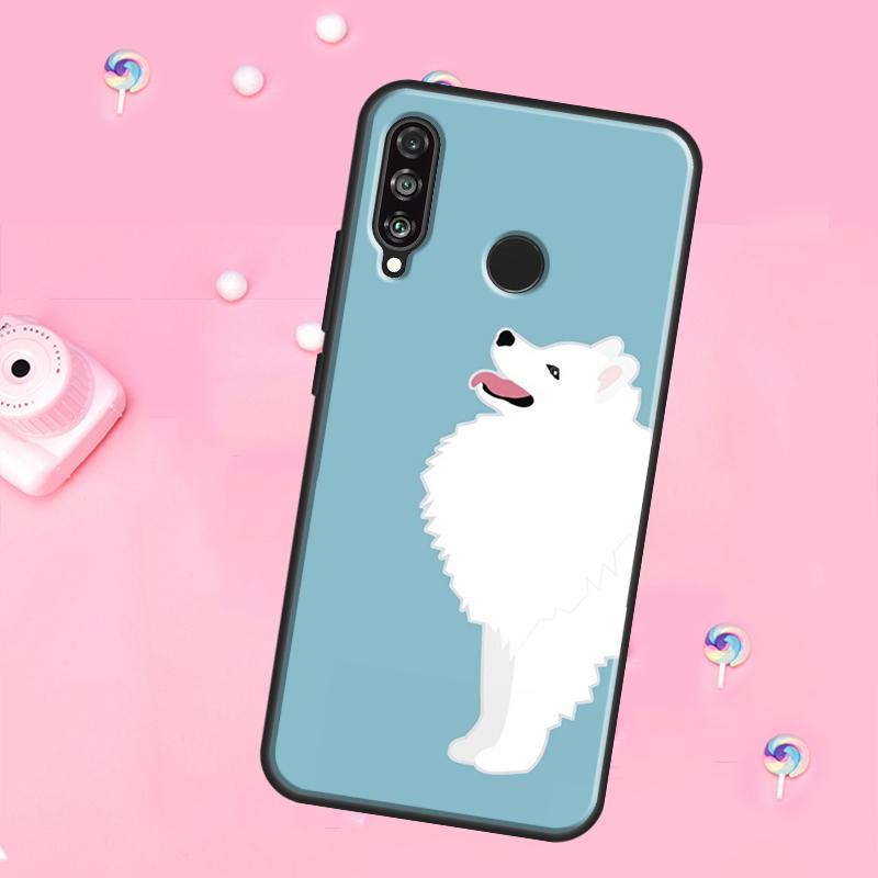 Japanese Spitz Dog For Huawei Nova 11 Pro 10 9 SE Y70 Y60 Y90 Y61 Y91 Y73 Y72 12s 12i 11i 8i P30 P40 Lite Case