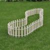 Boxwood Miniature Fence Bendable Flexible with Pointed Pickets
