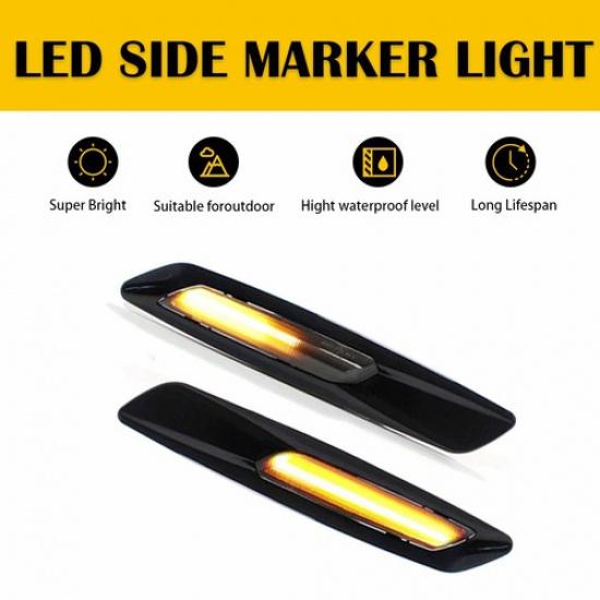 Fender Side Lamps Light Marker For BMW F10 2011-2016 F11 F18 5Series Turn Signal
