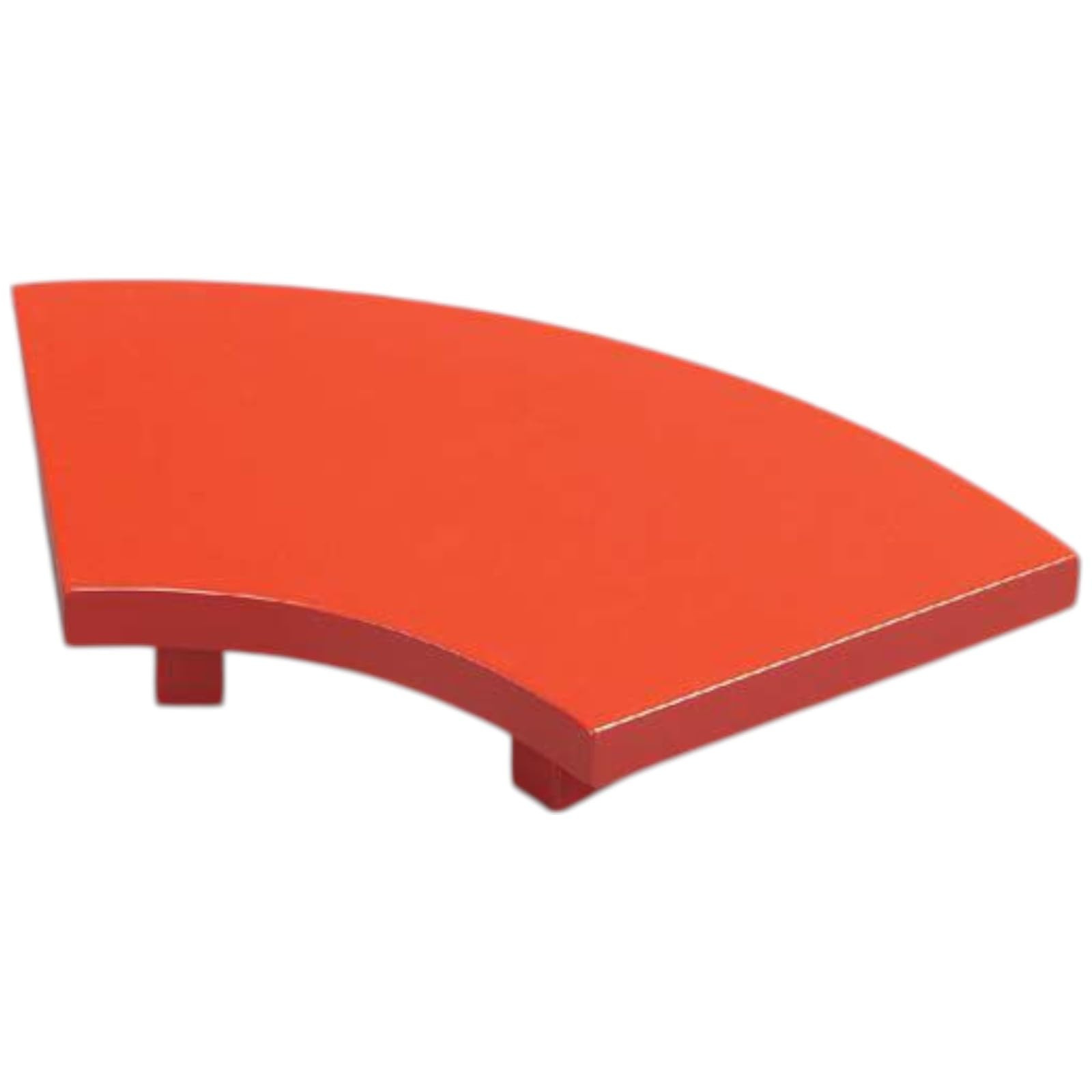 

Premium Nigiri Sushi Stand with Vermilion Made in Japan J-kitchens Plate, Wooden, 10-inch Fan, Lacquer, Shatter-Resistant,