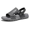 High-End Men's Sandals New Summer Outdoor Wear-Resistant Anti-Slip Soft Bot Two-Purpose Slip-On Oes Breathable PVC