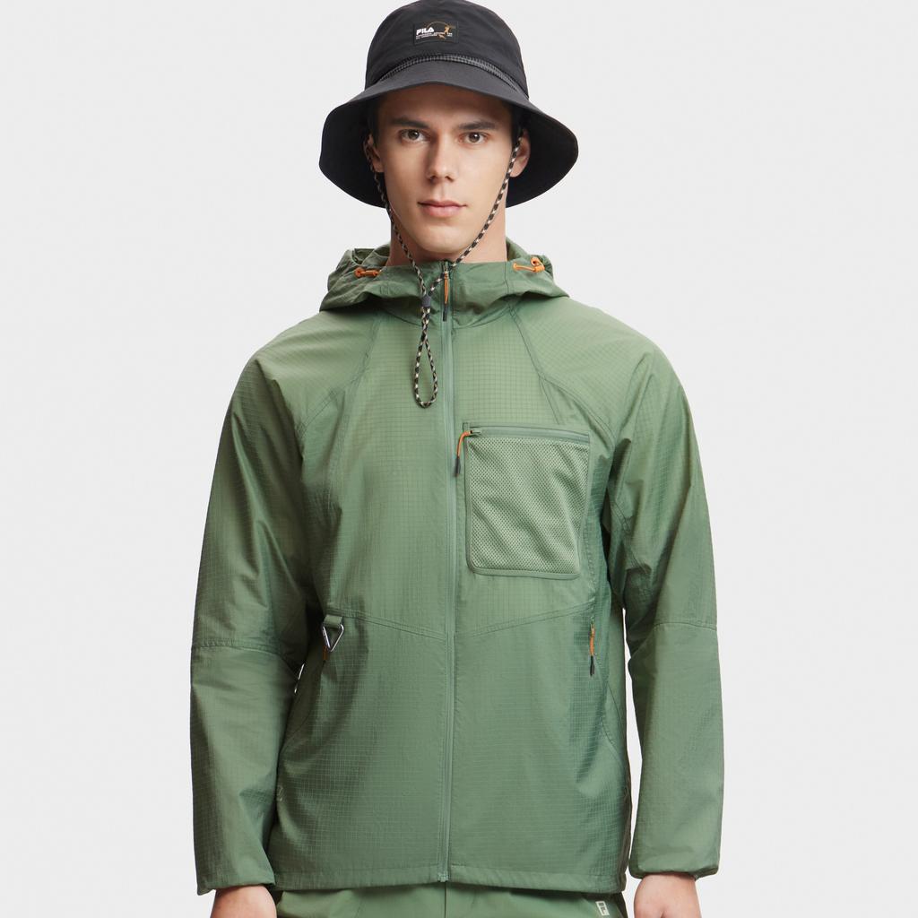 New FILA Jackets Men's Alkaline Green A11M427708FGN