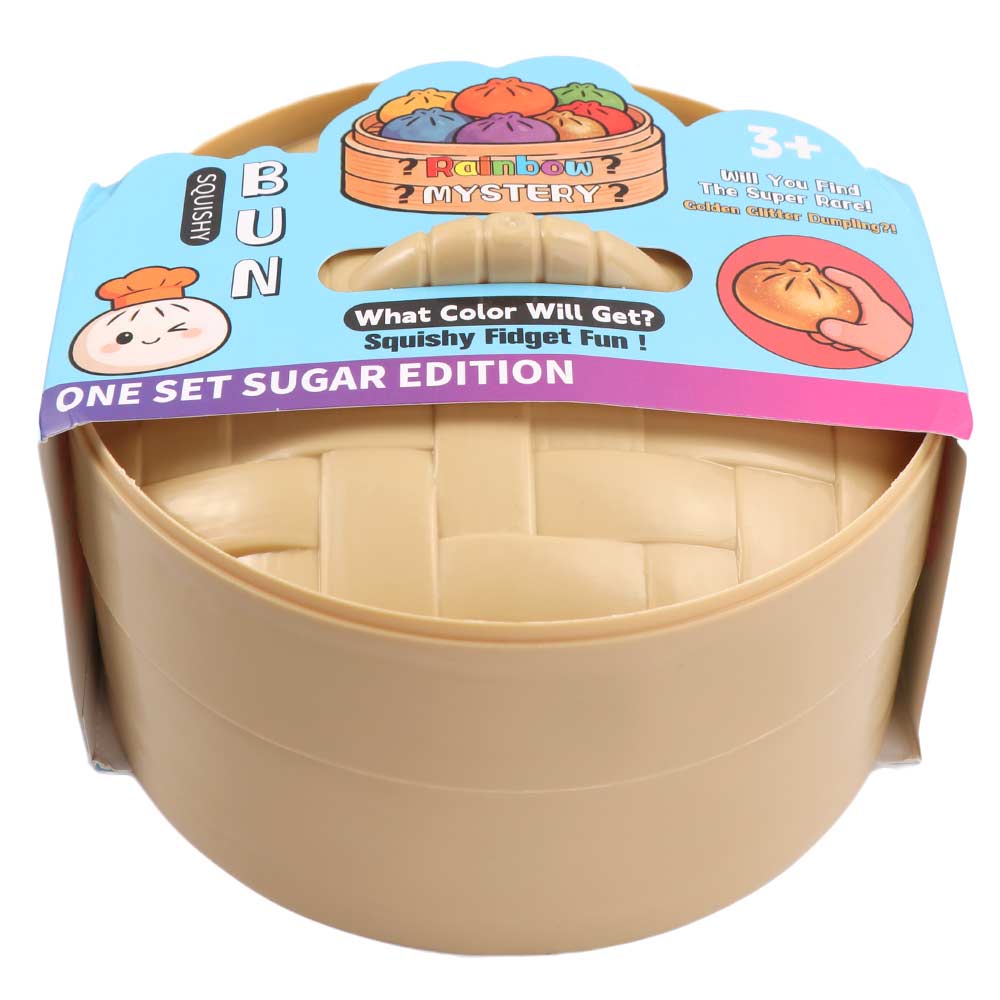 With Steamer Jumbo Dumpling Squishy Realistic Bun Sensory Fidget Ball  Birthday Gift