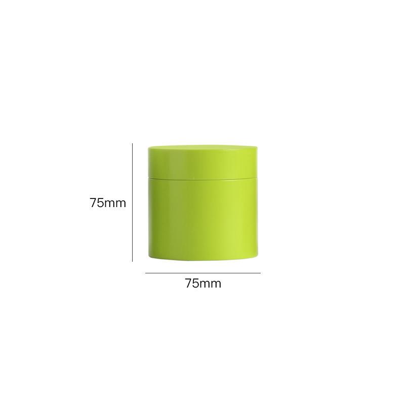 Mini Tinplate Box Tea Can Small Travel Portable Container Jar Sugar Coffee Caddy Organizer Household Storage Kitchen Gadgets