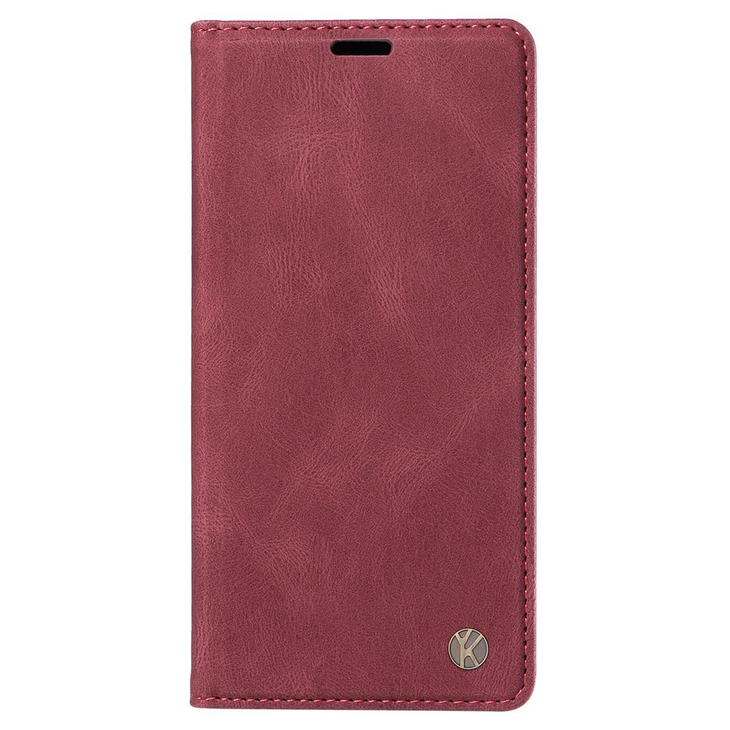 YIKATU YK-004 For Motorola Moto G85 5G/S50 Neo 5G Case Leather Phone Wallet Cover Skin-Touch