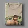 Herren Adam Likes Latzhosen Camouflage Gay Bär T-Shirt Baumwoll-Tops Neuheit Kurzarm Rundhals T-Shirt Grafik-T-Shirts