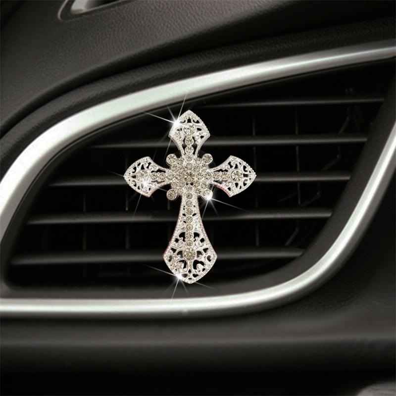 1/3/5PCS Water Cross Gentle Durable High Quality Material Selection Exquisite Workmanship Car Interior Accessories