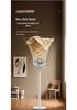 Retractable Electric Fan: Floor & Desktop Two-in-One for Home, Office, Dorm - High Wind Power