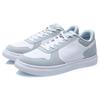 Li Ning Abrasion Resistant Breathable Slip Resistant Low top Skateboard Shoes Women's White Blue AGCR194-2