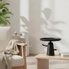 Industrial Tray Minimalist Design Wood Tray Sculptural Fruit Bowl Decorative Tray for Coffee Table