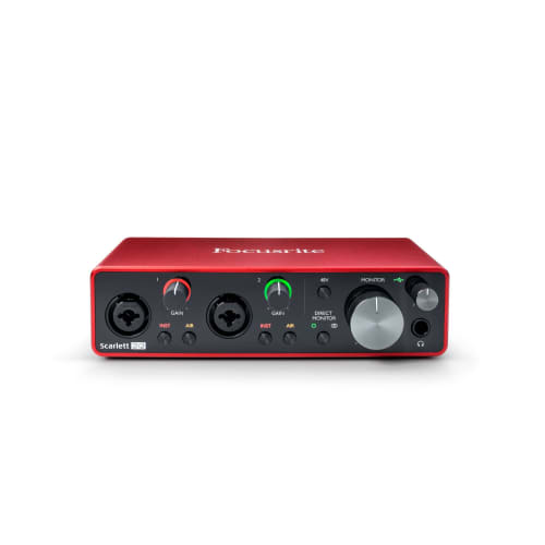 Focusrite Scarlett 2i2 (3rd Gen) 2-in/2-out 24-bit/192kHz Audio Interface