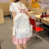 Schoolbag Japanese Ins Star Embroidered Backpack Lightweight Versatile Large Capacity Student School Bag Niche Leisure Commuter Backpack