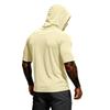 Men's Short Sleeve Hooded T Shirt Lightweight Pullover Athletic Top Raglan Sleeve Casual Workout Tee Shirt