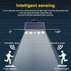 Powerful 4 LED Solar Security Lights Outdoor Decor Sensor Motion 3 Modes Street Waterproof Lamp Wall Night Work Light for Garden