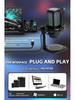 RGB USB Gaming Microphone with Pop Filter for Esports and Live Streaming