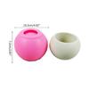 Blumentopf Silikonform Beton Zement Pflanztopfform Blumentopf Epoxidharzform Make-up Pinselhalter Organizerform