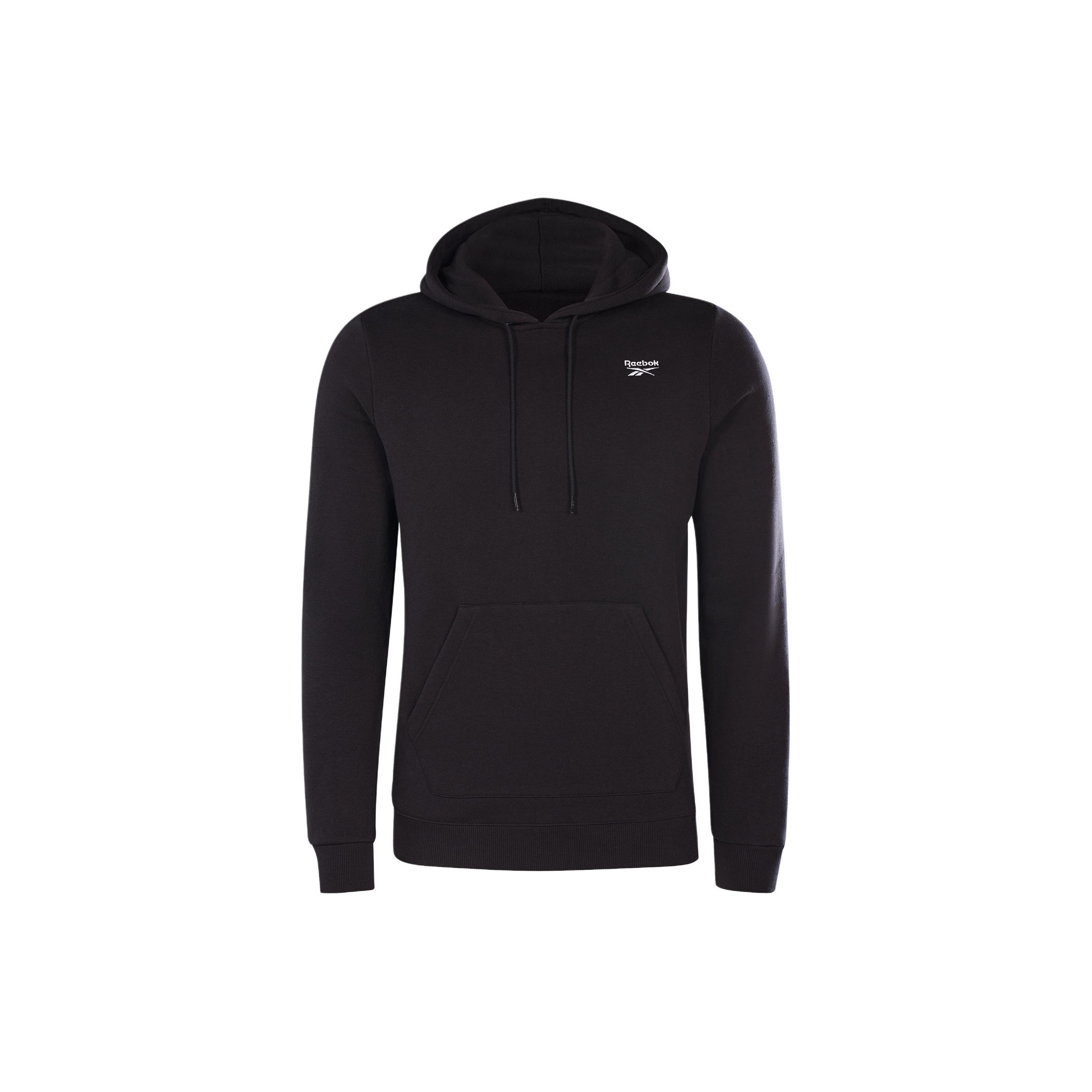 Reebok Identity French Terry Hoodie Black Men s GR9197 L