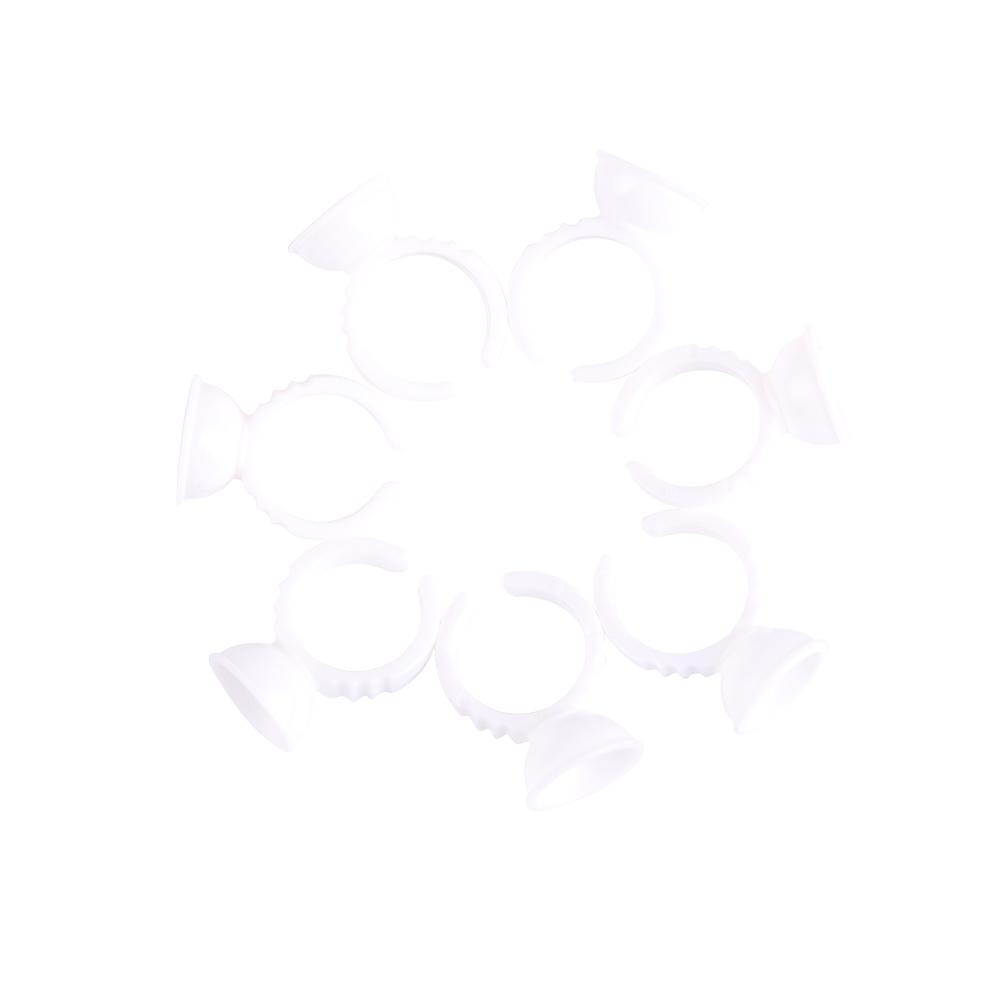 Disposable Eye Lashes Eyelash Pallet Glue Ring Grafting Eyelash Tool Glue Pallet Eyelash Extensions