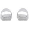 Adidas Rubber Slip-On Round Toe Slide Sandals Women Footwear White Gray 721228 JAACP 8300