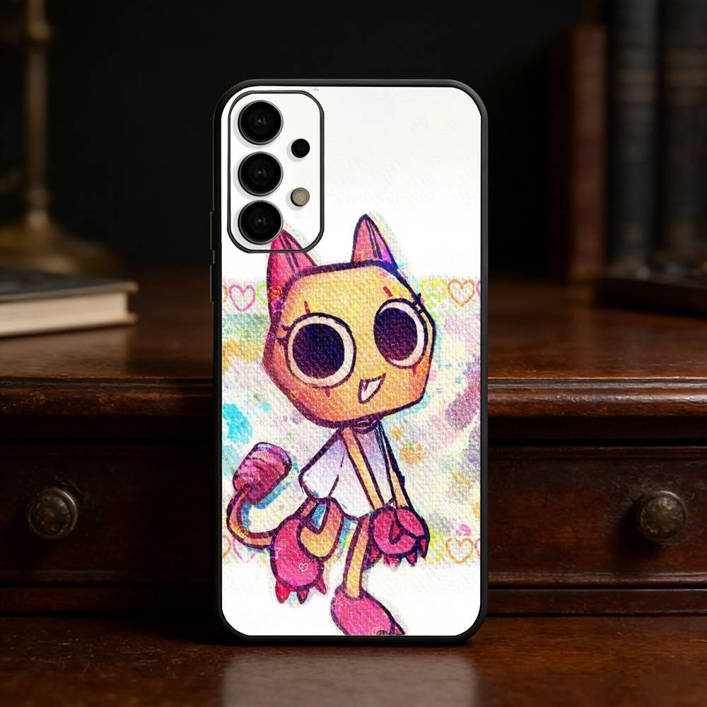 Cartoon Goob Dandys World Phone Case For Samsung S25,24,23,22,30,21,10,9,Ultra,Plus,Lite Soft Black Case