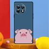 Cartoon Pig Cover For OnePlus Nord CE 4 2 3 Lite N30 N10 N20 OnePlus 13R 13 12 12R 11 10 Pro 10T 8T Case