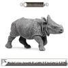 Cognitive Realistic Hippopotamus Model Toy for Early Childhood Education - Desktop Ornament, Children's Day Gift