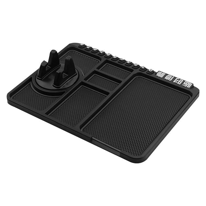 Multi-Functional Car Anti-Slip Mat Auto Phone Holder GPS Navigation Storage Cushion Car Interior Accessories Car Dashboard
