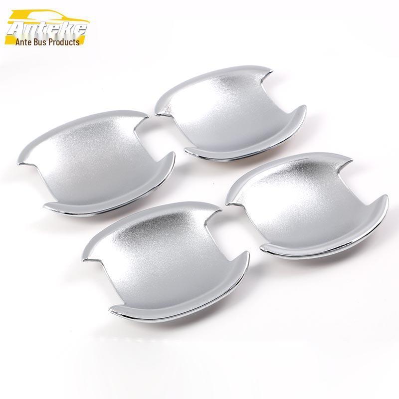 

New Sunny 2011-2016 Door Bowl Chrome Anti-Scratch Covers & Decorative Stickers