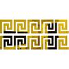 10pcs 3D Acrylic Self Adhesive Wall  Decor Sticker Mirror for Bedroom Edge Strip Corner Line Building Border Home Office Decor