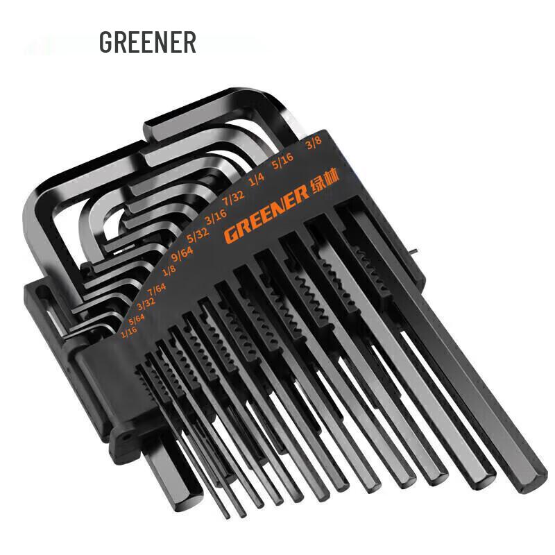 Greener Hex Key Wrench Set